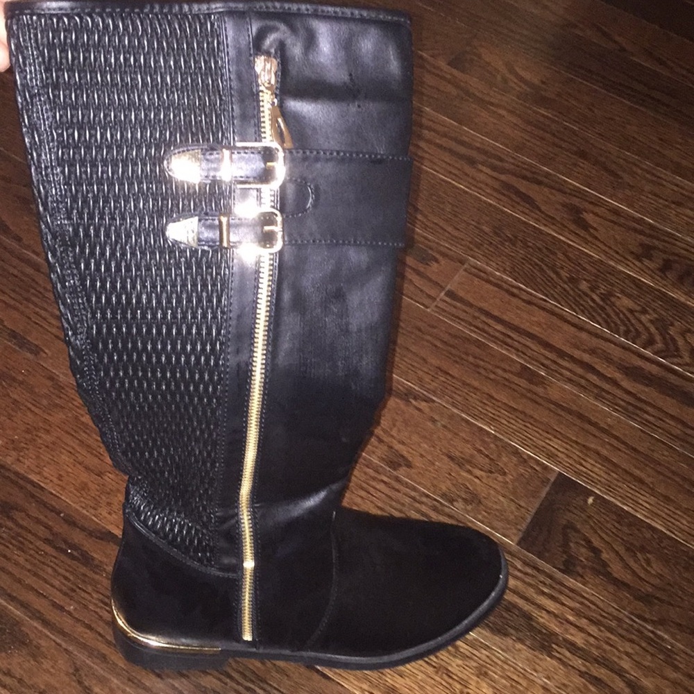 Lether boots